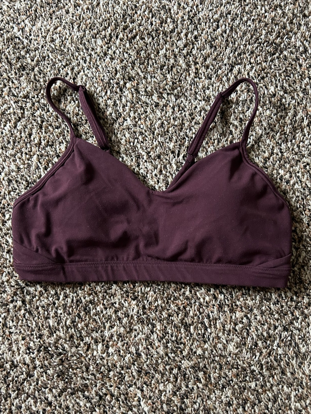 Athleta Bralette in Deep Plum